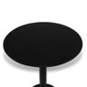 Mesa Lateral Monopé Laqueada 50 Cm - Preto - 7