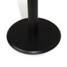 Mesa Lateral Monopé Laqueada 50 Cm - Preto - 8