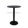 Mesa Lateral Monopé Laqueada 50 Cm - Preto - 2