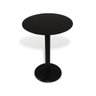 Mesa Lateral Monopé Laqueada 50 Cm - Preto - 3