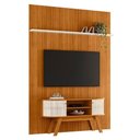 Ver imagem 2 de Rack Bancada com Painel Silverstone Cinamomo/off White para Tv até 75” - Madetec