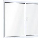 Ver imagem 4 de Janela de Aluminío de Correr 100x120cm 2 Folha 1 Fixa com Vidro Lucasa Ideale Branco