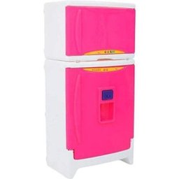 Refrigerador Duplex Infantil com Acessórios Casinha Flor Rosa Xalingo Brinquedos - 1 Refrigerador Duplex Infantil com Acessórios Casinha Flor Rosa Xalingo Brinquedos - 1