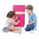 Ver imagem 3 de Refrigerador Duplex Infantil com Acessórios Casinha Flor Rosa Xalingo Brinquedos