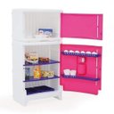 Ver imagem 2 de Refrigerador Duplex Infantil com Acessórios Casinha Flor Rosa Xalingo Brinquedos