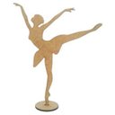 Ver imagem 2 de Kit com 6 Bailarinas Mdf de Mesa Tam: 23x26cm Cod:kblrn003