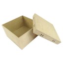 Ver imagem 2 de Kit com 6 Caixas Mdf Tampa de Sapato Passa Fita Cod:kcxpf002 Tamanho:14x14x8cm