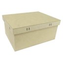 Ver imagem 1 de Kit com 3 Caixas Mdf Retangular Passa Fita Cod:kcxpf010: Tamanho:23x17x10cm