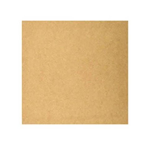 Kit C/50 Placas Mdf Lisas 3mm Tamanho 20x20cm