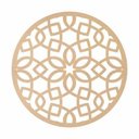 Ver imagem 1 de Mandala Mdf 60dº Cod:mdl027