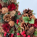 Ver imagem 4 de Kit Decoração de Natal Árvore Guirlanda Pinhas Berries Flor