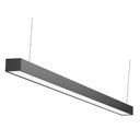 Ver imagem 1 de Luminária Preta Sobrepor Pendente C/ Cabo Led 40W 120cm Branco Neutro