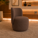Ver imagem 3 de Poltrona Decorativa Bia Orgânica Boucle Recepção Sala Estar Quarto