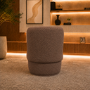 Ver imagem 4 de Poltrona Decorativa Bia Orgânica Boucle Recepção Sala Estar Quarto