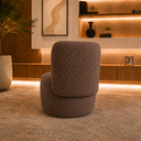 Ver imagem 5 de Poltrona Decorativa Bia Orgânica Boucle Recepção Sala Estar Quarto