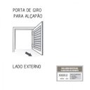 Ver imagem 4 de Porta de Alumínio para Alçapão 60x60cm Riobras Aluminíos Branco