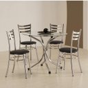 Ver imagem 3 de Mesa de Vidro Redonda 4150 