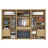 Guarda-Roupa Casal 6 Portas 7 Gavetas San Marino Made Marcs - 3