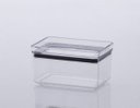 Ver imagem 1 de 3 Pote Hermético Empilhavel Organizador Retangular 580ml