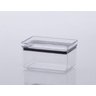 3 Pote Hermético Empilhavel Organizador Retangular 580Ml - 1