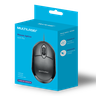 Mouse Classic Box Óptico Full Black USB Multilaser 3 Unidade - 6