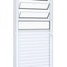Porta de Alumínio Basculante 215x85cm Mista com Vidro Riobras Aluminíos - 3