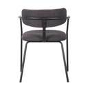 Ver imagem 3 de Cadeira Girona Base Preta - Tecido Grafite