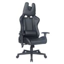 Ver imagem 1 de Cadeira de Escritório Gamer Ergonômica Reclinável 180 Graus Preta
