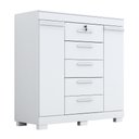 Ver imagem 3 de Cômoda 2 Portas 5 Gavetas 100% MDF Diana ACP Móveis