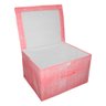 Caixa Grande Organizadora Multiuso Rosa 50x40x30 cm - 1