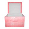 Caixa Grande Organizadora Multiuso Rosa 50x40x30 cm - 3
