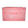 Caixa Grande Organizadora Multiuso Rosa 50x40x30 cm - 2