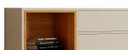 Ver imagem 3 de Rack para TV Delux 180cm Off White com Nature - Móveisaqui