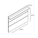 Ver imagem 7 de Rack com Painel Vivare Off White com Nature - Giga Móveis