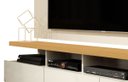 Ver imagem 4 de Rack com Painel Vivare Off White com Nature - Giga Móveis