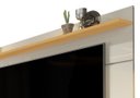 Ver imagem 3 de Rack com Painel Vivare Off White com Nature - Giga Móveis