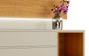 Ver imagem 5 de Rack com Painel Delux 180cm com Led Off White com Nature - Móveisaqui