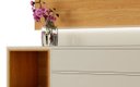 Ver imagem 4 de Rack com Painel Horizon 180cm com Led Off White com Nature - Móveisaqui