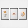 Trio Quadros para Quarto Infantil - 1