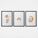 Ver imagem 1 de Trio Quadros para Quarto Infantil