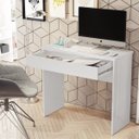 Ver imagem 2 de Escrivaninha 1 Gaveta Max 90mo Branca