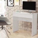 Ver imagem 3 de Escrivaninha 1 Gaveta Max 90mo Branca