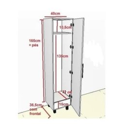 Armário com chave tático para carabina espingarda - 3