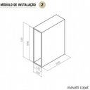 Ver imagem 4 de Porta Temperos Suporte Condimentos Deslizante Aço Inox com Bandeja Aramado Embutir 2 Níveis