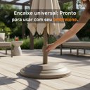 Ver imagem 5 de Base para Ombrelone Redonda 19,5kg Resistente Corrosão Nossakasa