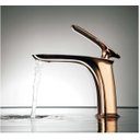 Ver imagem 3 de Misturador Monocomando para Banheiros e Lavabos Rose Gold Bica Baixa