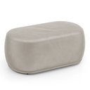 Ver imagem 5 de Conjunto 02 Puffs Decorativos Orgânicos Molly Veludo Bege - Desk Design