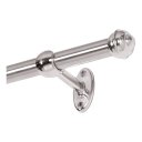 Ver imagem 1 de Kit Varão para Cortinas 2.00 Metros 19mm - Cromado