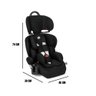 Cadeira de Carro Infantil Tutti Baby Versati Preto 0 a 36kg Preto - 9