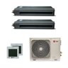 Ar-Condicionado Multi Split Inverter Trane 17.000 BTUs (2x Evap Duto 9.000) Quente/Frio 220V - 1